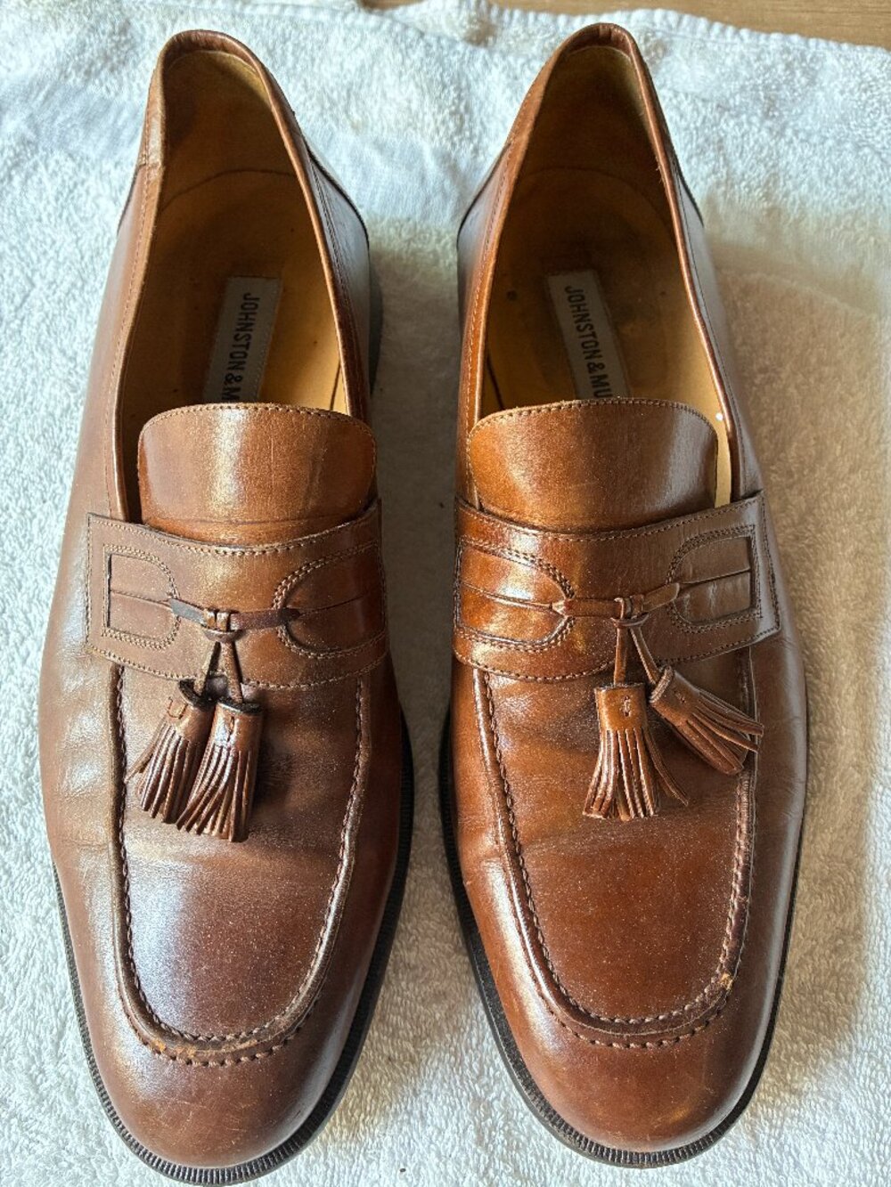 Johnston & Murphy Mens Shoes, Size 10 Wide